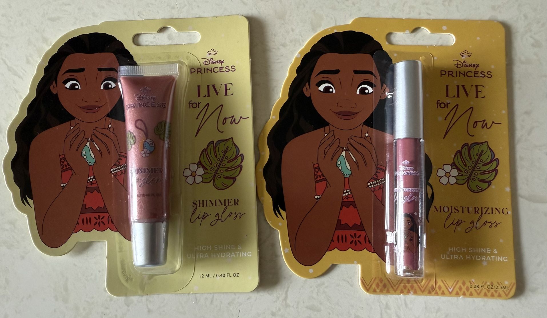 DISNEY PRiNCESS Moana Lip Gloss $6 Each