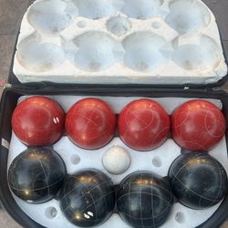 Vintage SportsCraft Bocche Ball Set