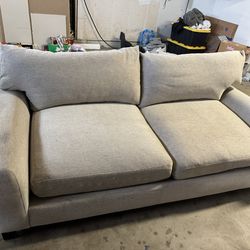 Jeromes Light Grey Couch