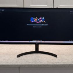 LG 34WL60TM-B 34 Inch 21:9 UltraWide™ 1080p Full HD IPS Monitor