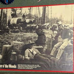 Vintage Rainier Beer Framed Wall Hanging