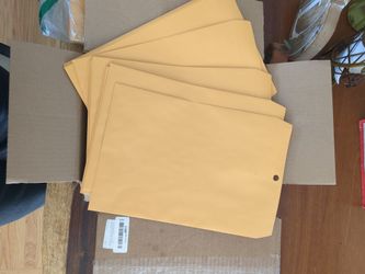 9x12 Envelopes, Qty Approx 350
