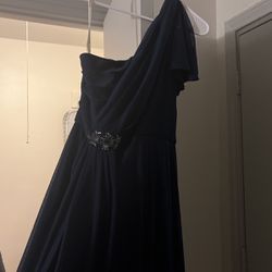 Dark Blue Formal Dress