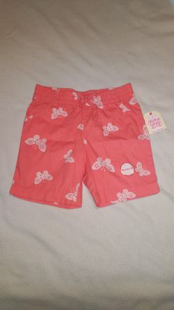 NEW Faded Glory Girls Bermuda Shorts 6 6x S