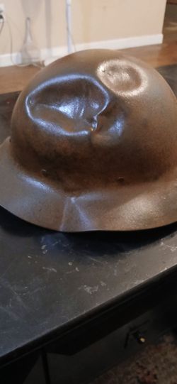 WW2 combat helmet