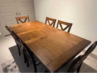 DINNING TABLE 6 chairs