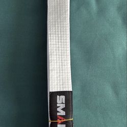 White belt martial arts. Size 3. NEW
