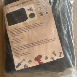 Garage Door Screen - Magnetic, brand new.  8’ x 7’