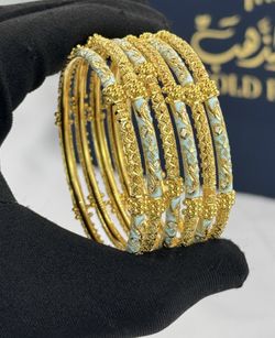21k Saudi Gold Bracelets