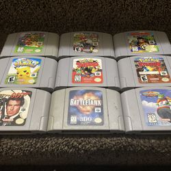 Nintendo 64  Game Lot 