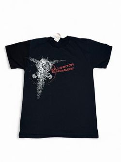 Vtg 00's Killswitch Engage Special Edition Cover T-Shirt Black Tee Band tee Tour Merch - Size Medium #metalcore #goth #bandtee   Measurements:  Pit to