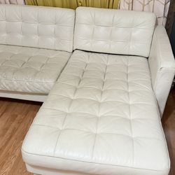 IKEA sofa with chaise