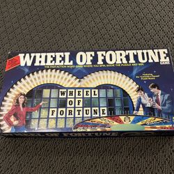 Vintage Wheel Of Fortune Board Game