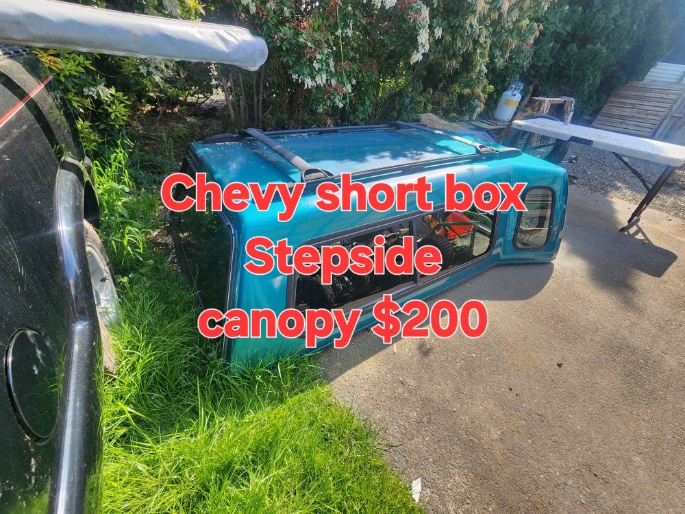 Chevy Shortbox Stepside Canopy