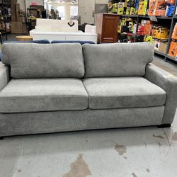 Ella Claire Upholstered Sofa Sleeper With Queen Mattress 