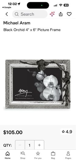 Brand New Michael Aram picture frame