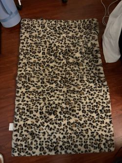 Cheetah Print Rug