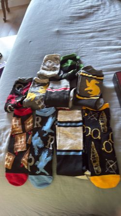 10 Pairs of Harry Potter Socks (Hogwarts)