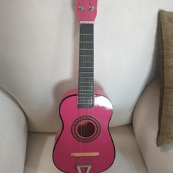 KIDS GUITAR PINK NEW IN BOX
