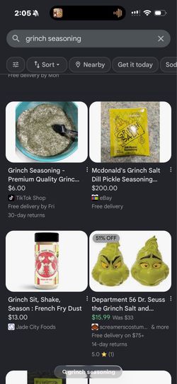 Grinch salt