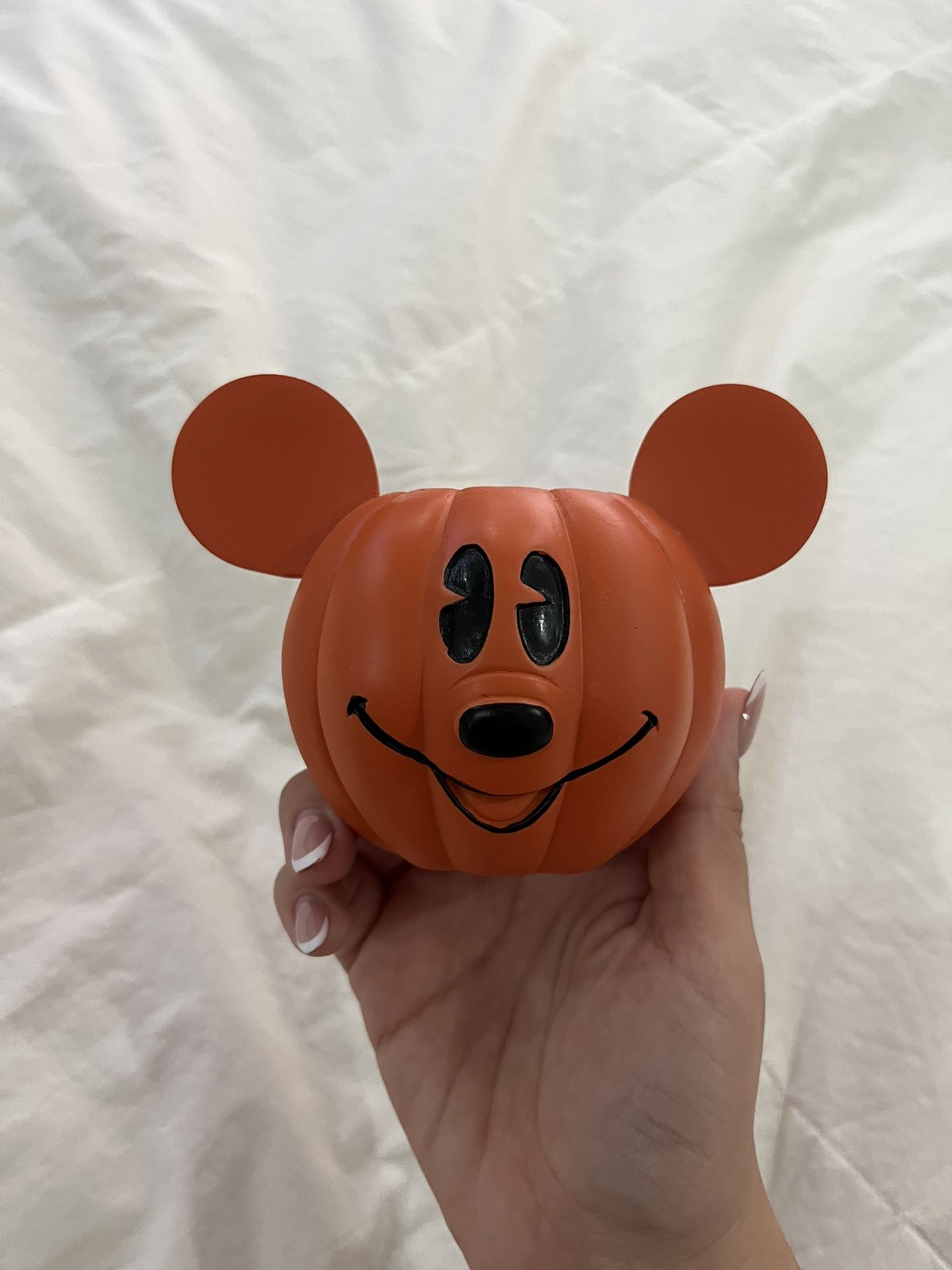 Mickey Pumpkin Makeup Brush Holder