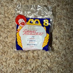 1995 Transformers McDonalds Happy Meal Toy - Rhino #8 New Sealed 