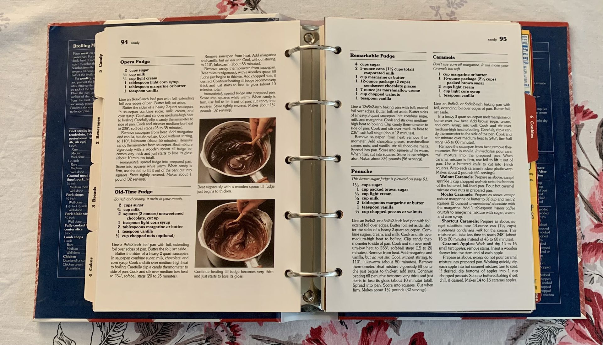 Vintage 1989 better homes and gardens new cookbook. Five Ring Hardback Binder