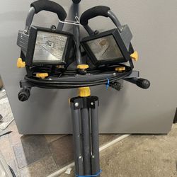 Duel Work Light Tripod