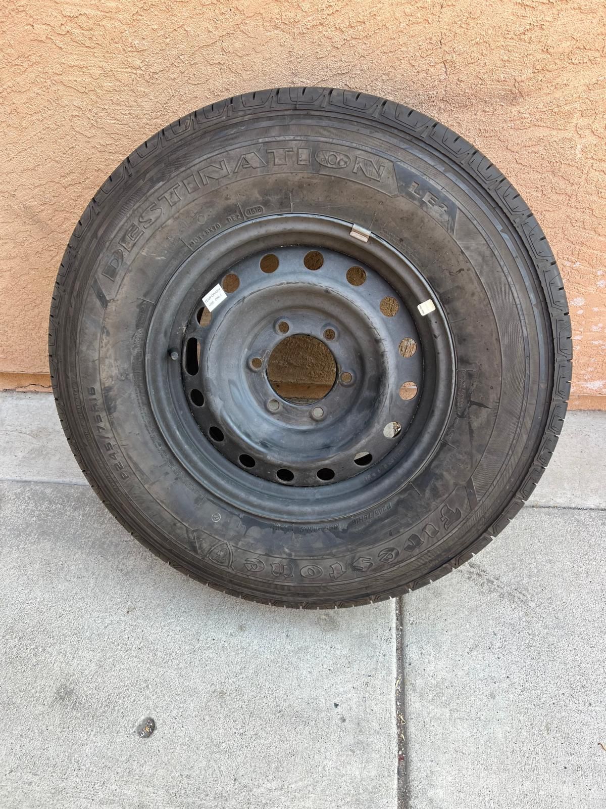 New Toyota Tacoma Spare Tire