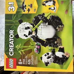 Panda Lego Set NEW 