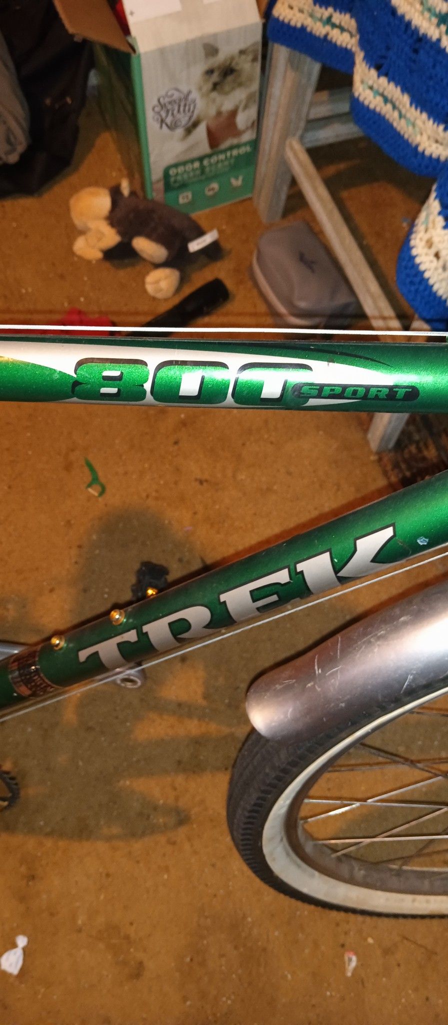 For Sale Used Green Trek 800 Mountain Bike