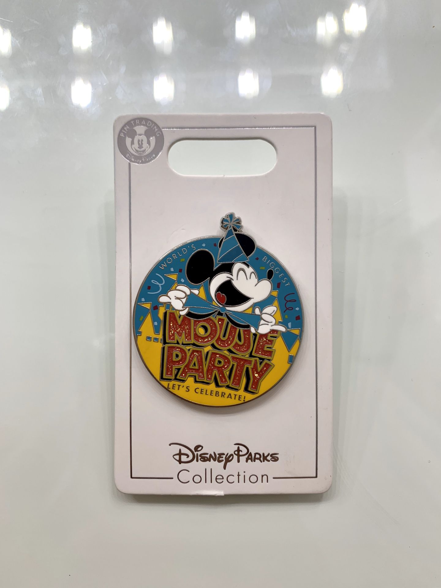 Authentic Disney Mickey Mouse Party Pin!
