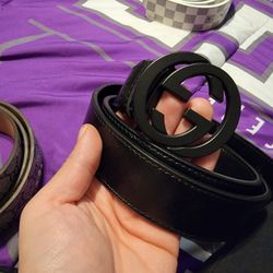 $60 Firm Designer Belt Men Size 38