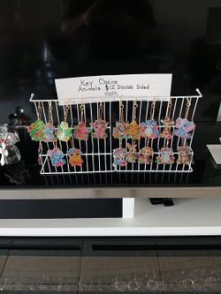 Animal Key Chains Double Sided