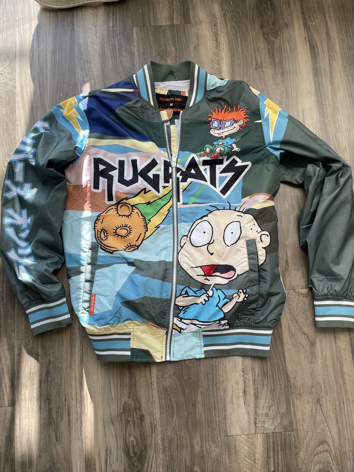 Nickelodeon & Members Only Collab Bommer Jacket!