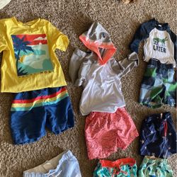 Boys toddler swim wear / swim shorts Size 2t