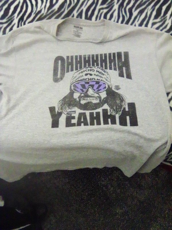VINTAGE WWE MACHO MAN SIZE XL