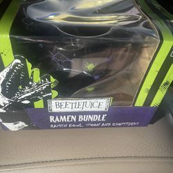 BEETLEJUICE RAMEN BOWL