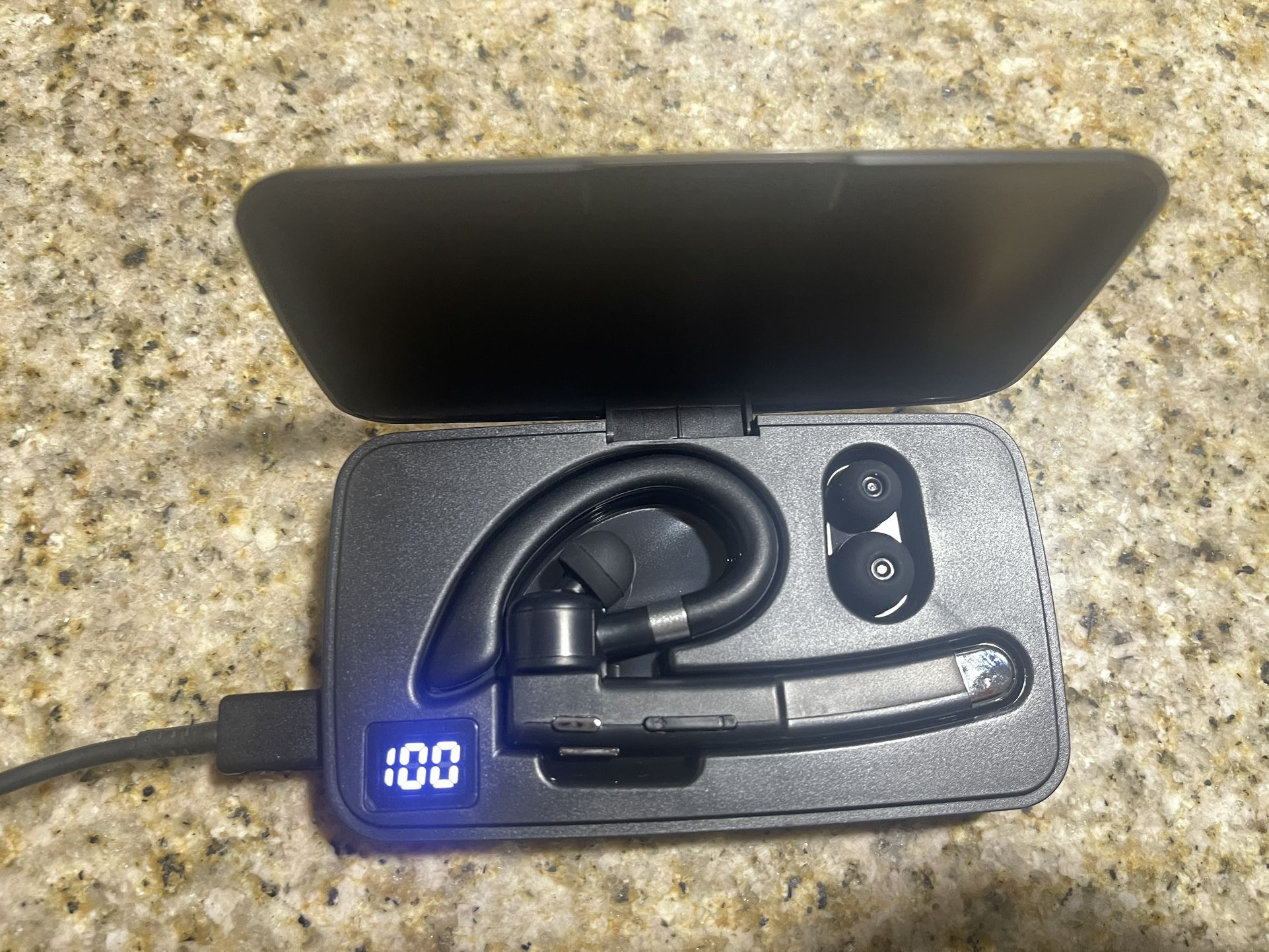Wireless Bluetooth Handsfree Headset W/ Mic