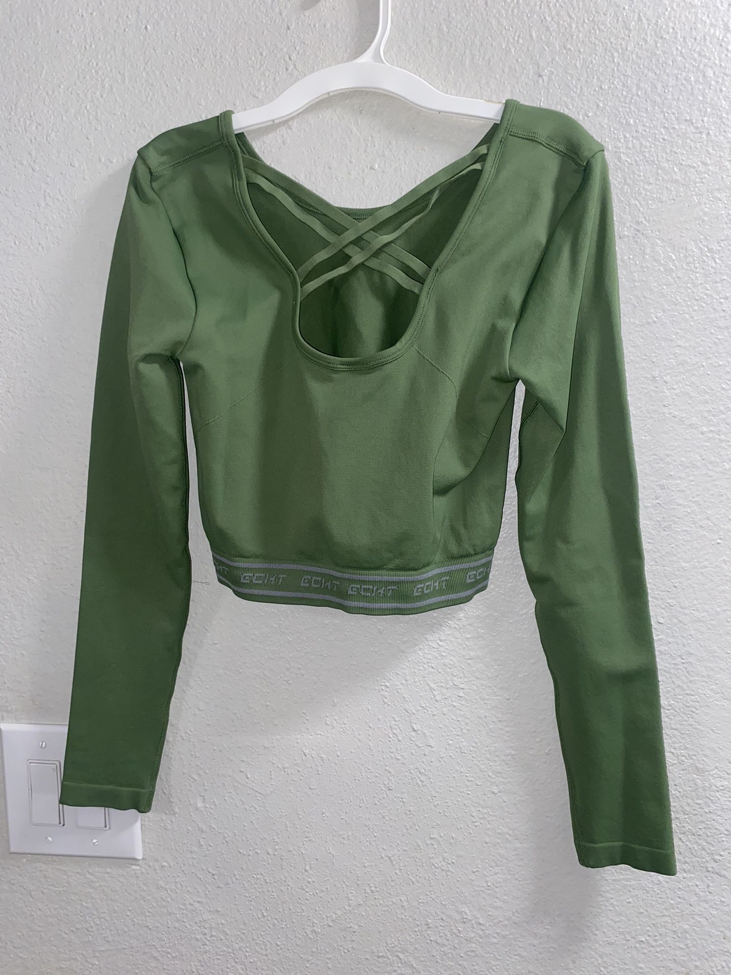 Small Green Crop Top ECHT