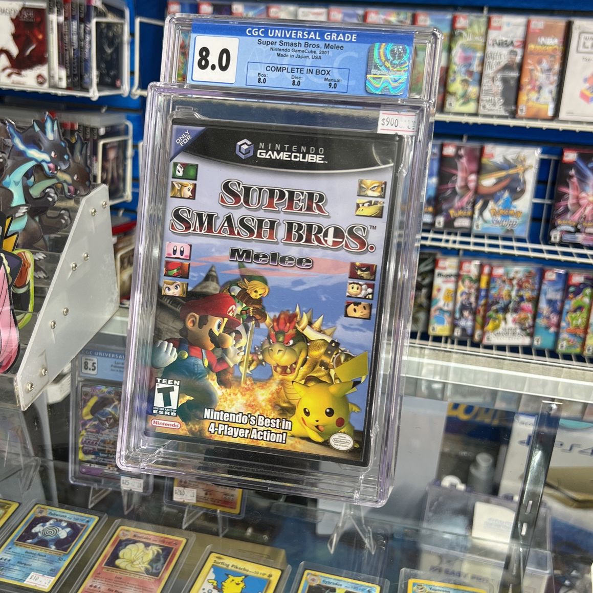 Super Smash Bros Melee - CGC Graded *TRADE IN YOUR OLD GAMES FOR CREDIT TOWARDS THIS ITEM*