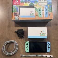 Nintendo Switch Animal Crossing Special Edition