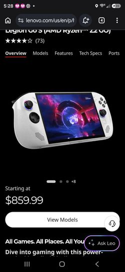Lenovo legion go S window 11