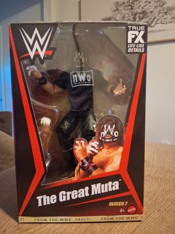 WWE RING SIDE EXCLUSIVE THE GREAT MUTA COLLECTIBLE ACTION FIGURE
