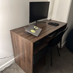 Wooden Computer Desk 48” from Costway