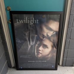 Original 2009 Framed Movie Poster: TWILIGHT