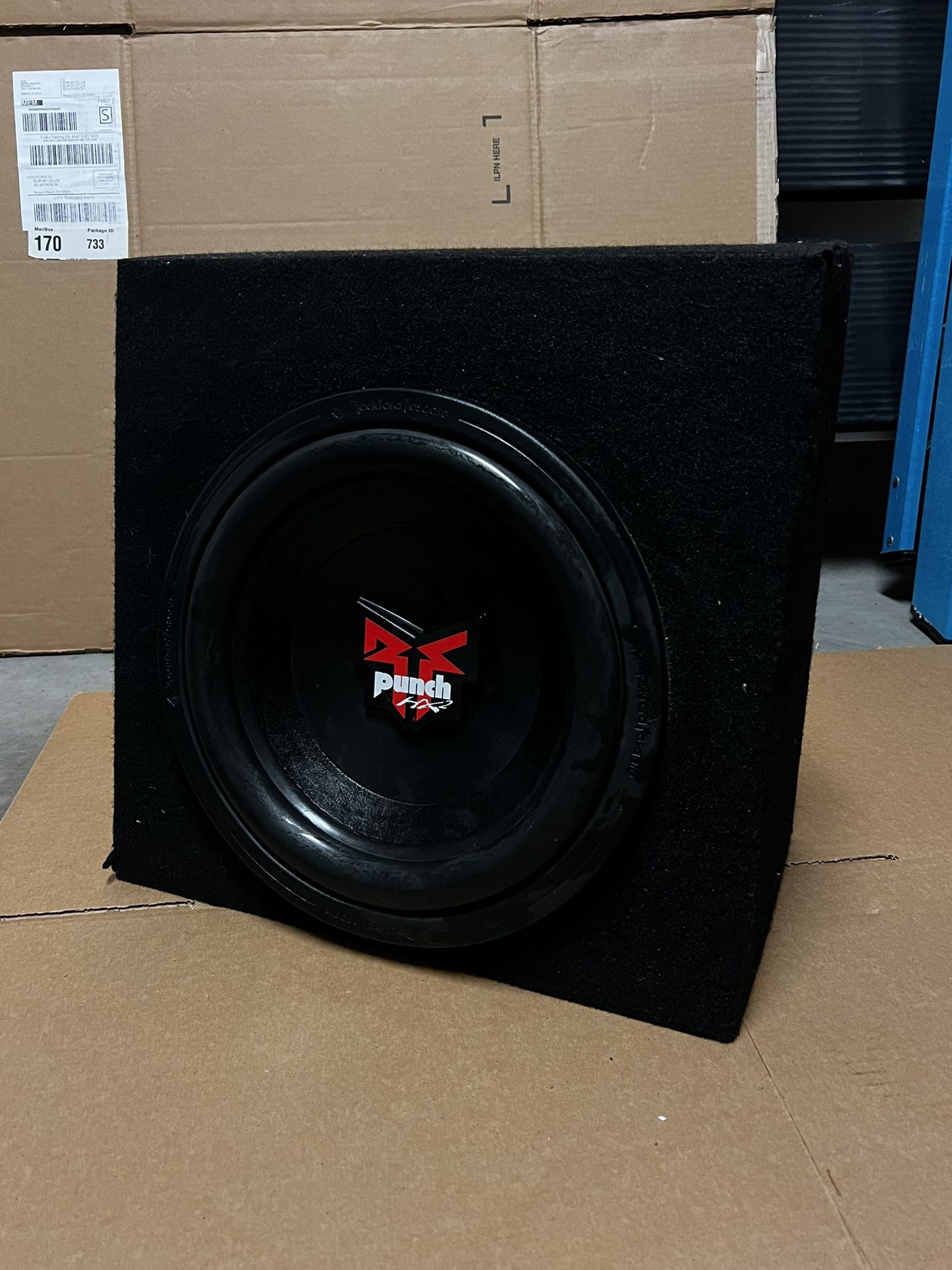 Rockford Fosgate Subwoofer and Box
