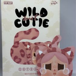 NEW - PINK CUTIE WILD BUT CUTIE CRYBABY VINYL PLUSH PENDANT