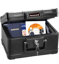 New Honeywell Safes Fire Safe Box Chest with Carry Handle