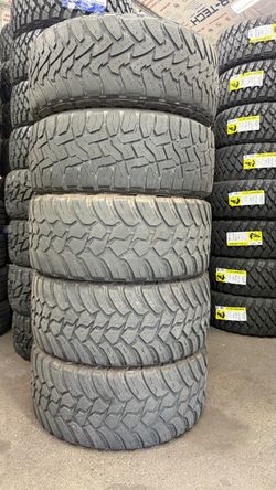 Set 5 tires 37x13.50r22.